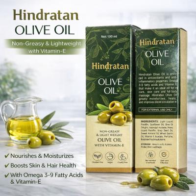 HINDRATAN OLIVE OIL WITH VITAMIN-E